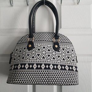 Call It Spring Triangle Print Handbag